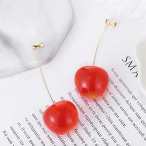 🍏50% OFF/3+...Cherry Drop Dangle Earrings
